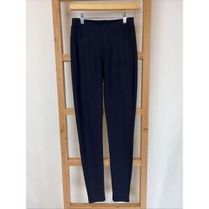 NWT Base Level by YEST Legging Pant Blue 3-Pocket Pull On SZ 12 #0676